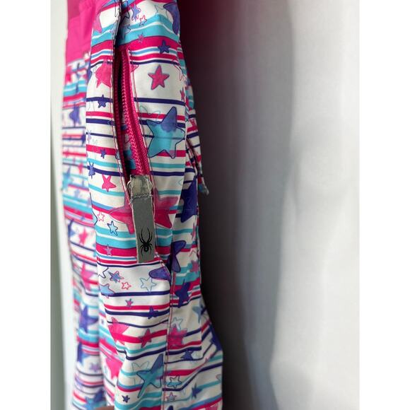 Spyder Girls Size 4 Small To Tall Snow Bibs - Picture 8 of 13